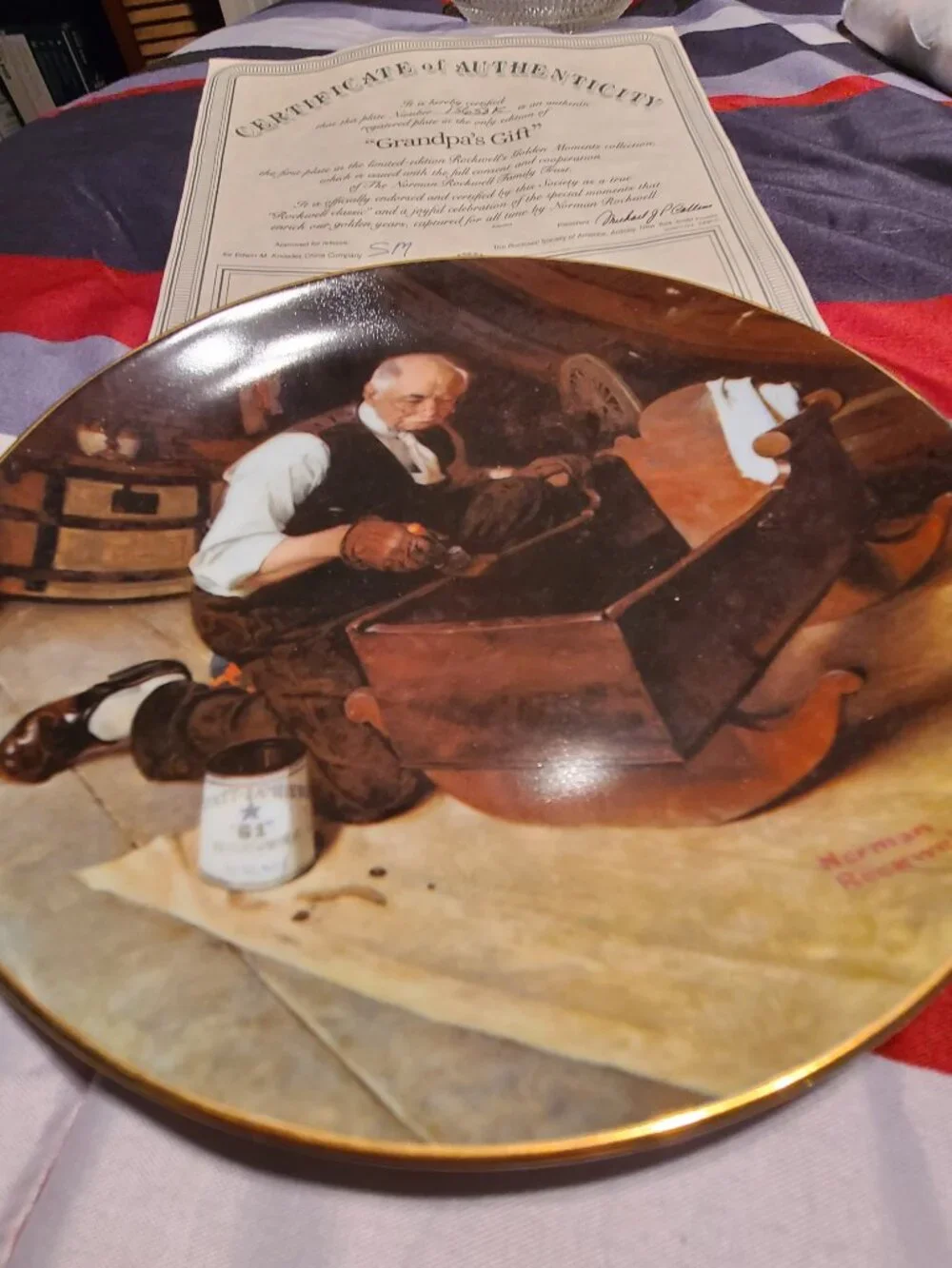 Collectible Plate For Sale today offers Accepted